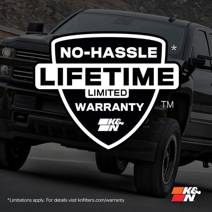 K&N Engine Air Filter: High Performance, Washable, Replacement Filter: Compatible 2004-2019 Nissan/Infiniti (Frontier, Titan, Pathfinder, Xterra, Armada, Equator, NV1500, 2500, 3500, QX56), 33-2286