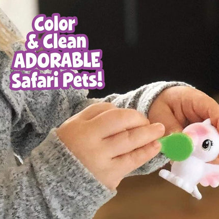 Crayola Scribble Scrubbie Safari Animals, Zebra & Bird, 2Count, Creative Toy, Gift for Kids, Age 3, 4, 5, 6