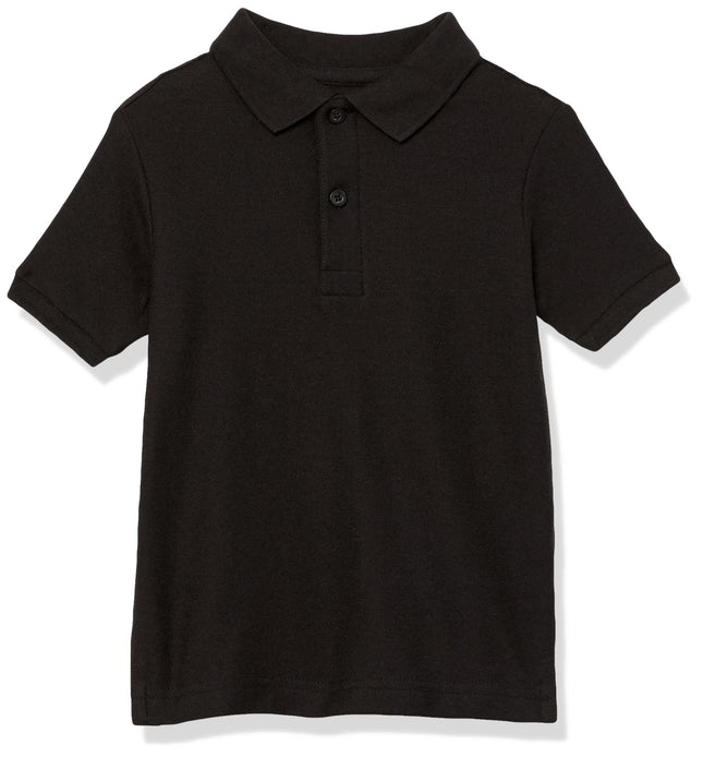 Nautica Boys' School Uniform Short Sleeve Polo Shi