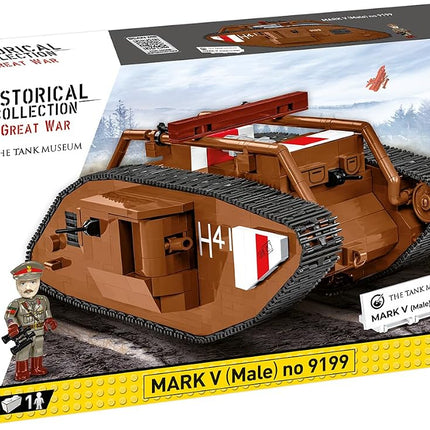 COBI Historical Collection Great War Mark V (Male) no. 9199 Tank