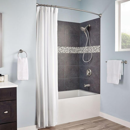 Moen SR2201BN Shower Curtain Ring, Brushed Nickel, Pack of 12