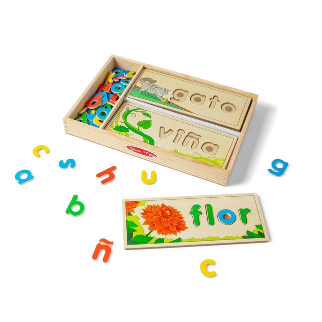 Melissa & Doug Spanish See & Spell Educational Lan