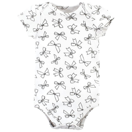 Hudson Baby Bodysuits de algodón unisex para bebé, Mama's Mini Bows, 9-12 meses, Mama's Mini Bows, 9-12 meses