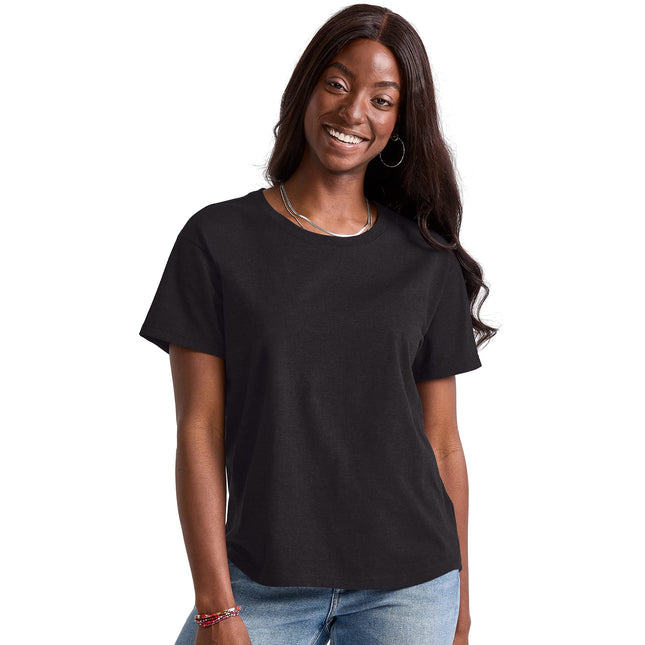 Hanes Originals Oversized T-Shirt, Cotton Crewneck