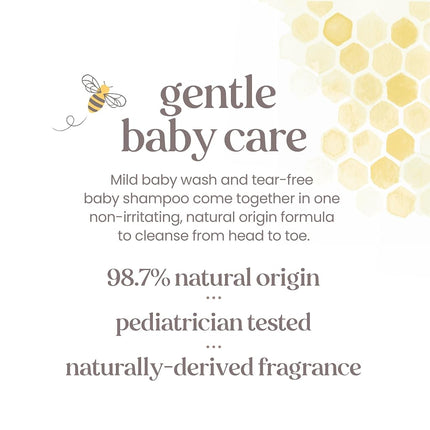 Burt's Bees Baby Bee Shampoo & Wash, 12 Fluid Ounces, Pack of 3 (Packaging May Vary) by Burt's Bees
