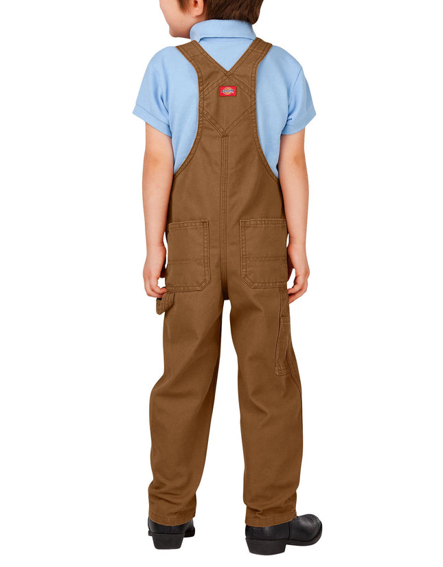 Dickies Boys Bib Overall, Brown Duck, 10-12