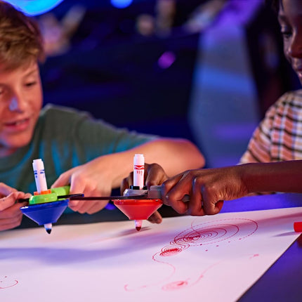 CRAYOLA Colourwhirls - Rip ‘Em and Spin ‘Em to Create Unique Art! | Can Be Used With Your Own Markers! | Kids Arts & Crafts Toys for Ages 6+