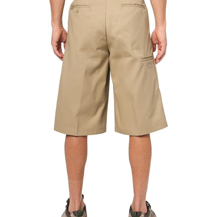 Dickies Pantalones Cortos de Trabajo Holgados Multiusos para Hombre, Caqui, 38 Regular