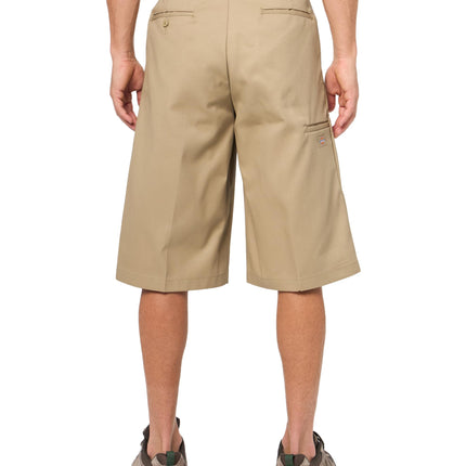 Short de travail Dickies pour homme, coupe ample, avec poches multifonction, Kaki, 44 Standard