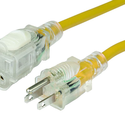 Marinco 25FT 14/3 15A Locking Extension Cord DMA-161, Other, Multicoloured, One Size