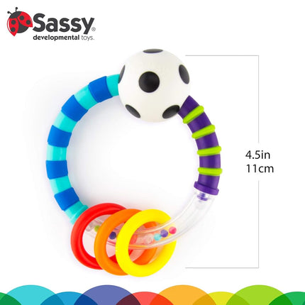 Sassy 80017 Ring Rattle