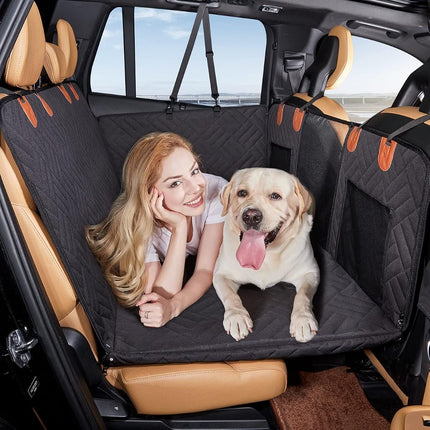 YJGF Back Seat Extender for Dogs,Dog Car Cover Bed