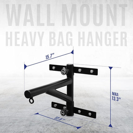Yes4All Adjustable Heavy Duty Wall Bracket with Chain for Boxing Muay Thai and MMA Training
