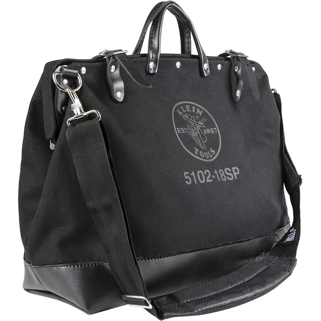 Klein Tools 510218SPBLK Tool Bag, Large 18-Inch De