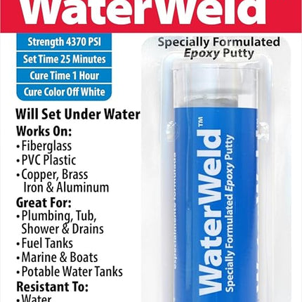 JB Weld Jb8277 Waterweld Under Water Adhesives, Of