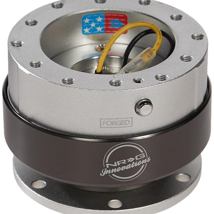 NRG Innovations SRK-200SL Quick Release (Silver Body/Titanium Chrome Ring)
