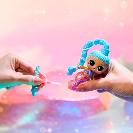 L.O.L. Surprise! Mermaids Makeover Magic Tots - DIY Wearable Lip Gloss for You and Your Doll, Mix and Create Makeup, Fun Water Play, 6 Dolls to Collect - for Ages 4+ Years