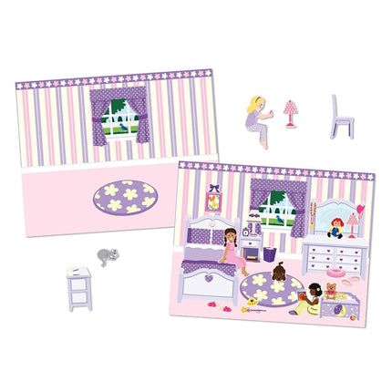 Melissa & Doug Reusable Sticker Pad Set: Play House - 175+ Reusable Stickers Toddler Travel Toys, Sticker Book for Kids Ages 3+
