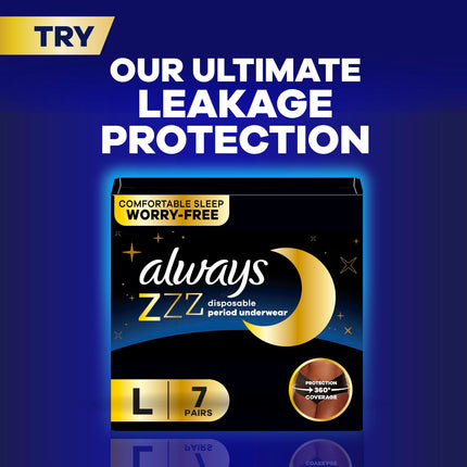 Always Maxi Overnight Extra Heavy Flow with Wings, Unscented Pads 27 Count (Jumbo)