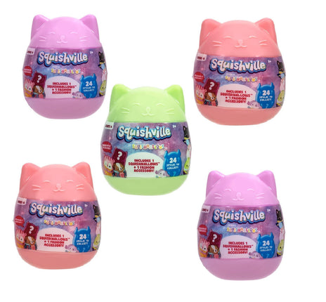 Squishmallows Squishville Series 6 - Assorted 5 Pa