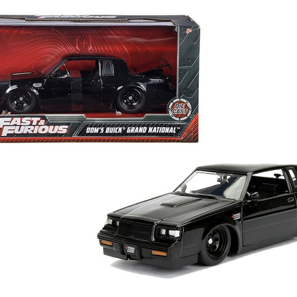Jada Toys - 99539BK - FAST AND FURIOUS Model Die-Cast DOM's BUICK GRAND NATIONAL 20cm 1/24 - Black