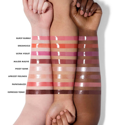 e.l.f. Glow Reviver Plumping Lip Oil, Tinted Lip Plumper For A High-Shine, Plump Finish, Infused With Jojoba Oil, Vegan & Cruelty-Free, Piggy Bank