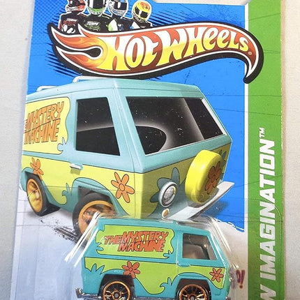 SCOOBY-DOO! THE MYSTERY MACHINE Hot Wheels 2012 New Models Series #38/50 Scooby Doo Mystery Machine 1:64 Scale Collectible Die Cast Car