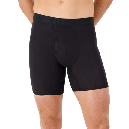 Hanes Men's Underwear Boxer Briefs & Trunks, Multi-Packs, Breathable Cool Lightweight, Viscose from Bamboo Supersoft, Black, M