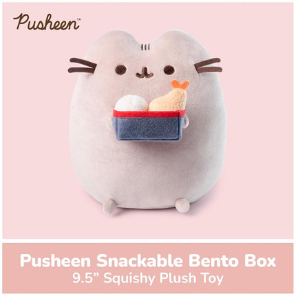 GUND Pusheen Bento Box Snackable 9.5-Inch Plush Toy for Ages 8+