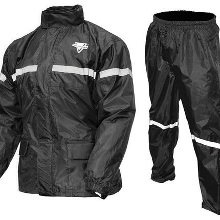 Nelson-Rigg Stormrider Rain Suit (Black/Black, XX-