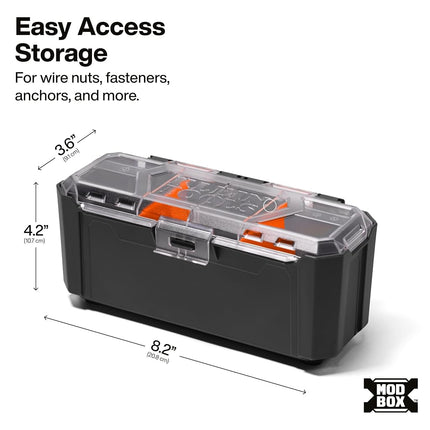 MODbox Parts Bin Rail Attachment