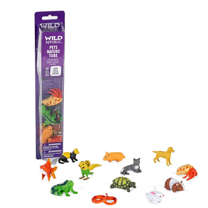 Wild Republic Nature Tube Pet, Twelve Species of P