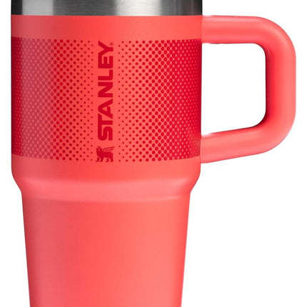 Stanley Quencher Pro Tour Flipstraw Tumbler 20 oz Hot Coral Fade (BOX)