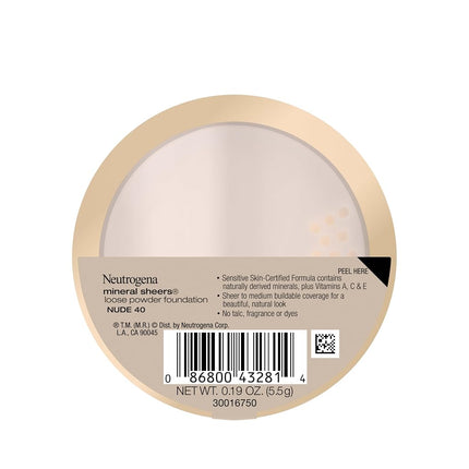 Neutrogena Mineral Sheers Loose Powder Foundation 0.19 oz., 1 count