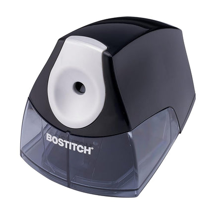 Bostitch Office Personal Electric Pencil Sharpener, Powerful Stall-Free Motor, High Capacity Shavings Tray, 7yr Warranty, Chrome Metallic