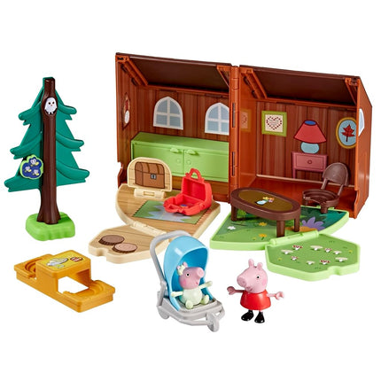 Peppa Pig Peppa's Travels: Cabin Adventure Playset