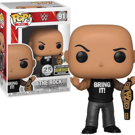 Funko The Rock #91 25th Anniversary Exclusive