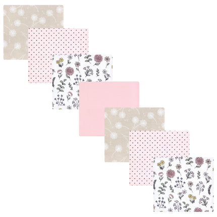 Hudson Baby Unisex Baby Cotton Flannel Receiving B