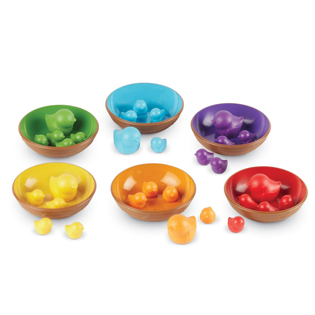 Learning Resources LER5554 Birds in A Nest Sorting