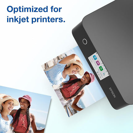 Epson Ultra Premium Photo Paper Glossy (8.5x11 Inches, 50 Sheets) (S042175)