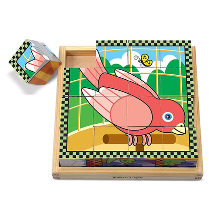 Pets Cube Puzzle: Puzzles (Wooden) - Maze/Cube/Touch & Feel