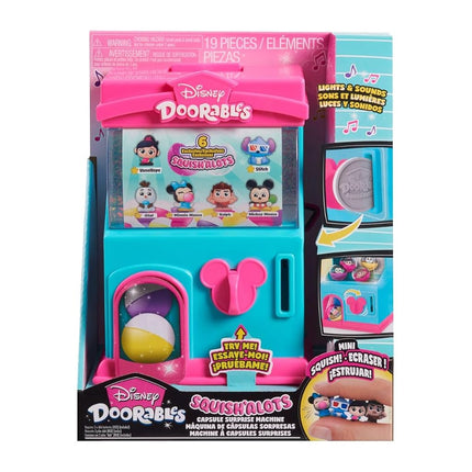Just Play Disney Doorables Squish’alots Squish Machine and Collectible Blind Bag Figures, Kids Toys for Ages 5 Up