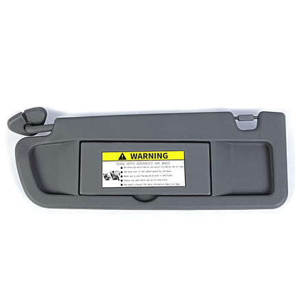Parasol ALMULOO lado conductor compatible con Honda Civic 2006 2007 2008 2009 2010 2011 con espejo, repuesto izquierdo para 83280-SNA-A01ZA gris oscuro