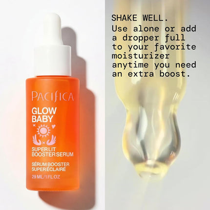 Pacifica Glow Baby Booster Serum For Unisex 1 oz Serum