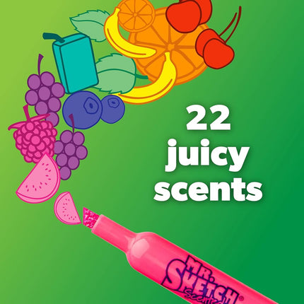 Sanford Mr.Sketch Scented Washable Marker Set 14/Pakage Chisel