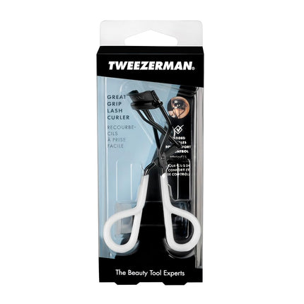 Tweezerman Great Grip Eyelash Curler with 3 Refill Pads
