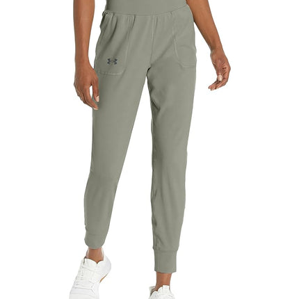 Pantalones de chándal Motion para mujer Under Armour, (504) Grove Green / / Black, 3X