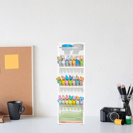 MotiMind Acrylic Pen and Marker Organizer for 50 Markers