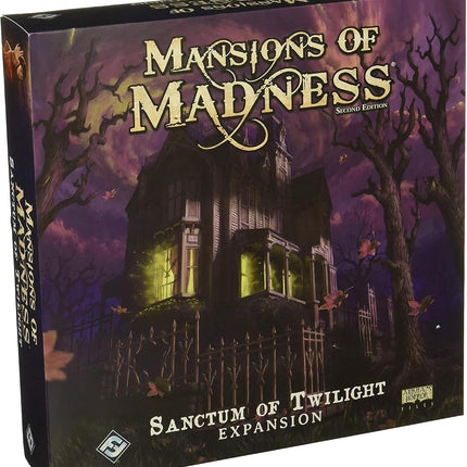 Fantasy Flight Games | Mansions of Madness 2nd Edition: Sanctum of Twilight Expansion | Board Game | Ages 14+ | 1 to 5 Players | 120 to 180 Minutes Playing Time,Silver