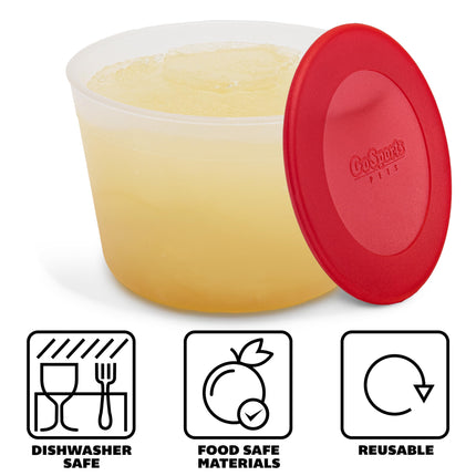 GoSports Pets PupsCream Parlor - Soporte antideslizante para helados y premios congelados para perros